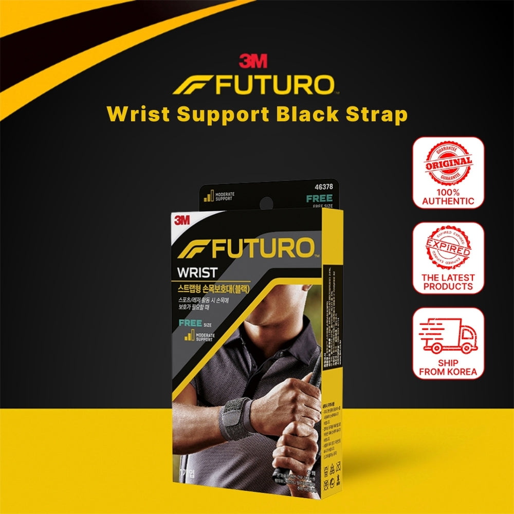 3M FUTURO Wrist Support Strap – Adjustable Compression Wrap for Gym & Daily Use
