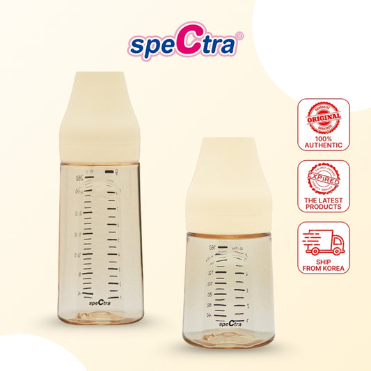 Spectra PPSU Feeding Bottle 160ml / 260ml & Extra Teats | Breastfeeding & Newborn Essentials