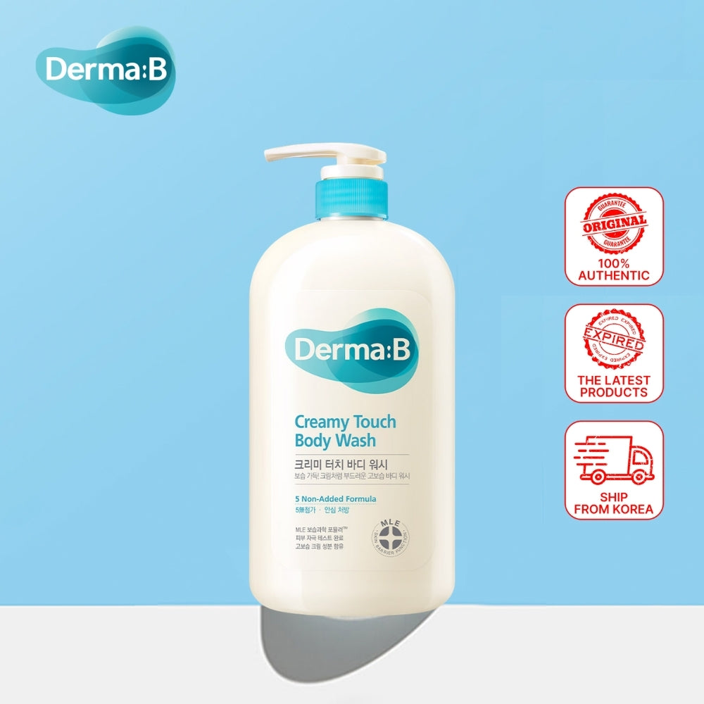 Derma B Creamy Touch Body Wash 1L