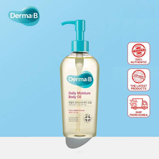 Derma B Daily Moisture Body Oil Fresh Peach 200ml