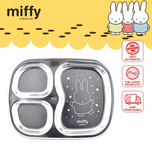 MIFFY Stainless Steel Snack Tray 3-Section