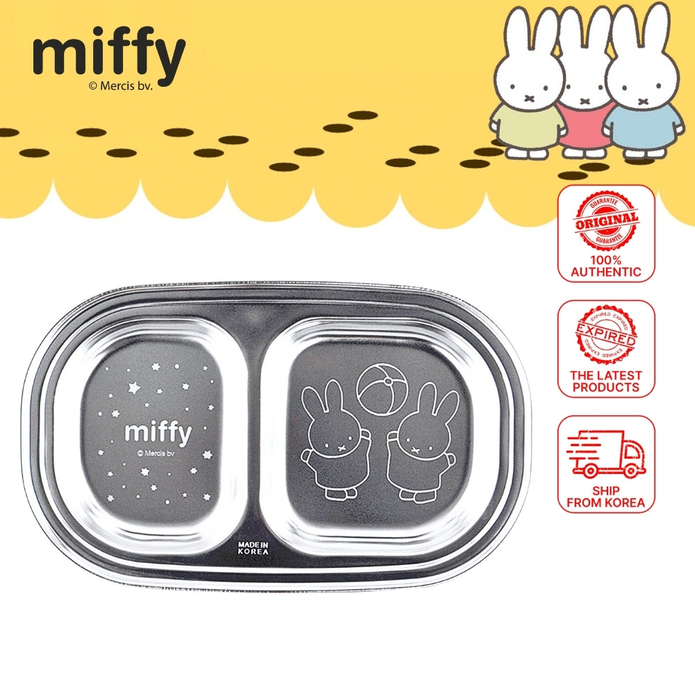 MIFFY Stainless Steel Snack Tray 2-Section
