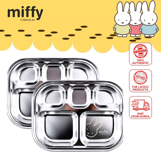 MIFFY Stainless Steel Meal Tray 5-Section