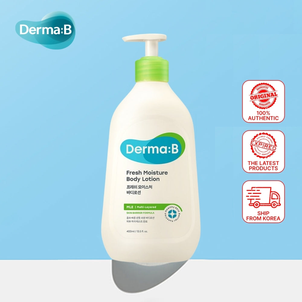 Derma B Fresh Moisture Body Lotion 400ml