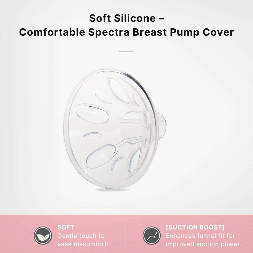 Soft Silicone Massager Cover for Breast Pump 24/28mm | Spectra Silicone Massager