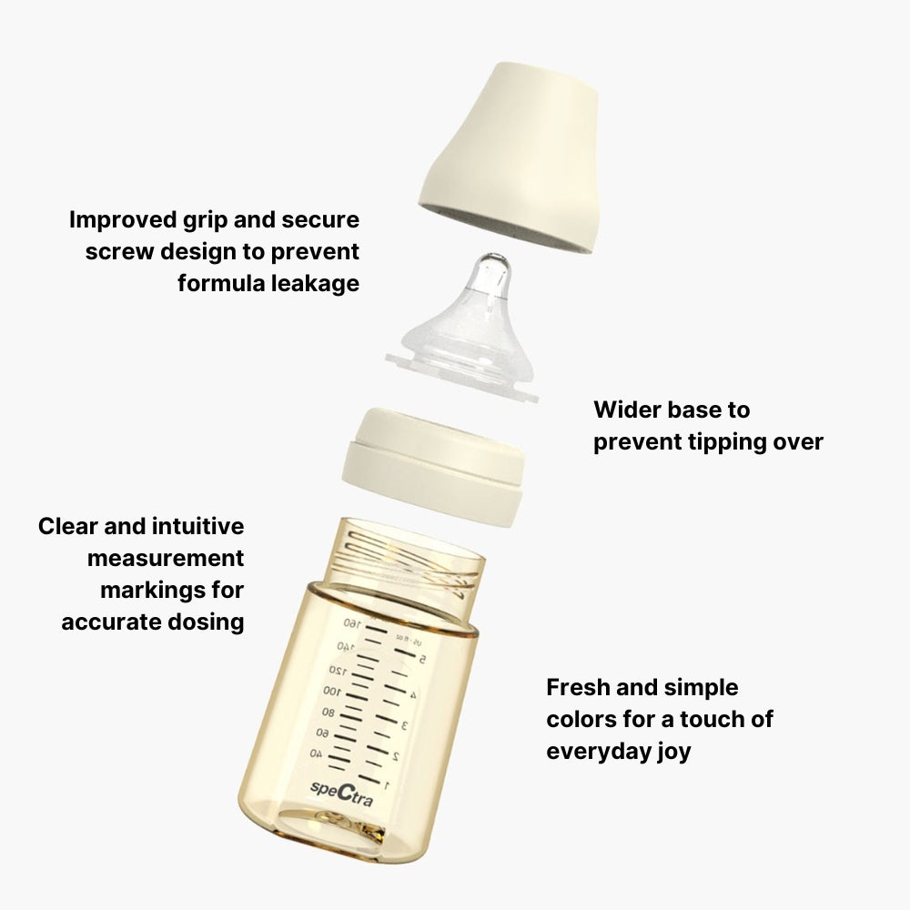 Spectra PPSU Feeding Bottle 160ml / 260ml & Extra Teats | Breastfeeding & Newborn Essentials