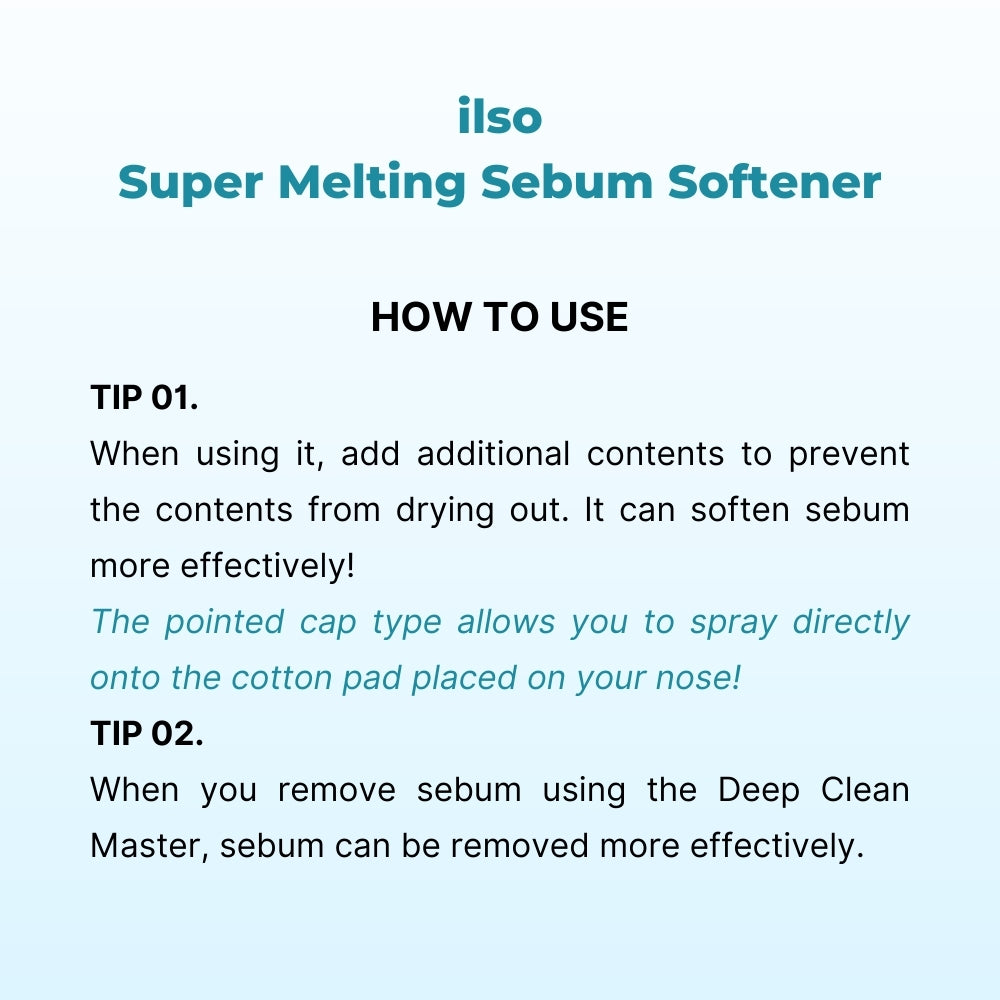 [Gentle Exfoliation Kit] ilso Serum Softener + Deep Clean Tool + Cotton – Smooth Skin Essentials
