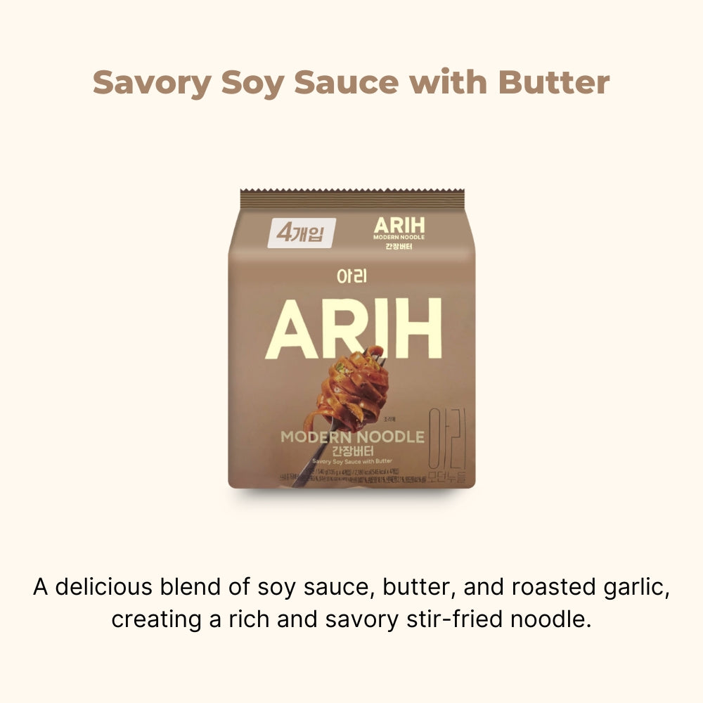 [Paldo] ARIH Modern Korean Ramen 4 Packs 7 Types / Official BTS Collaboration K-Noodle