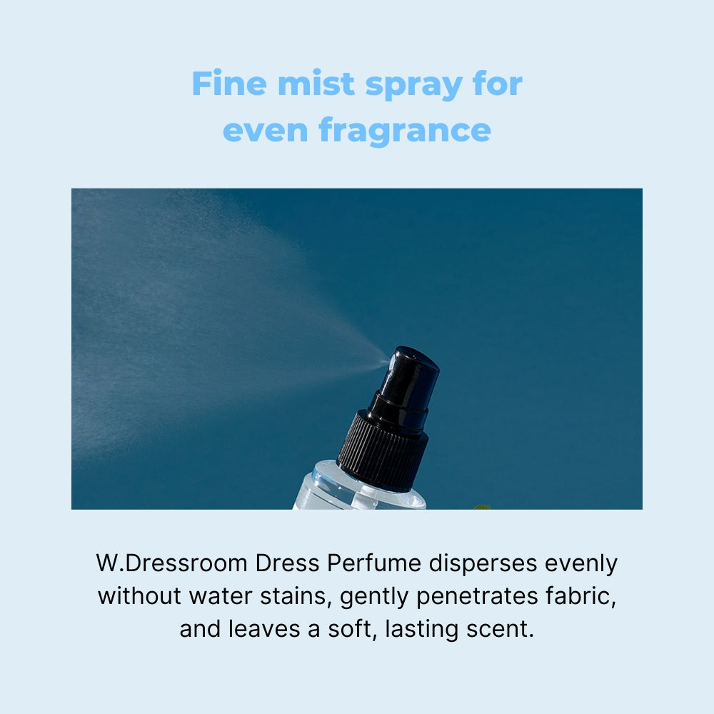 W.DRESSROOM The 3rd version Dress & Living Clear Perfume Spray 160ml | W.DR Fresh Fabric Mist