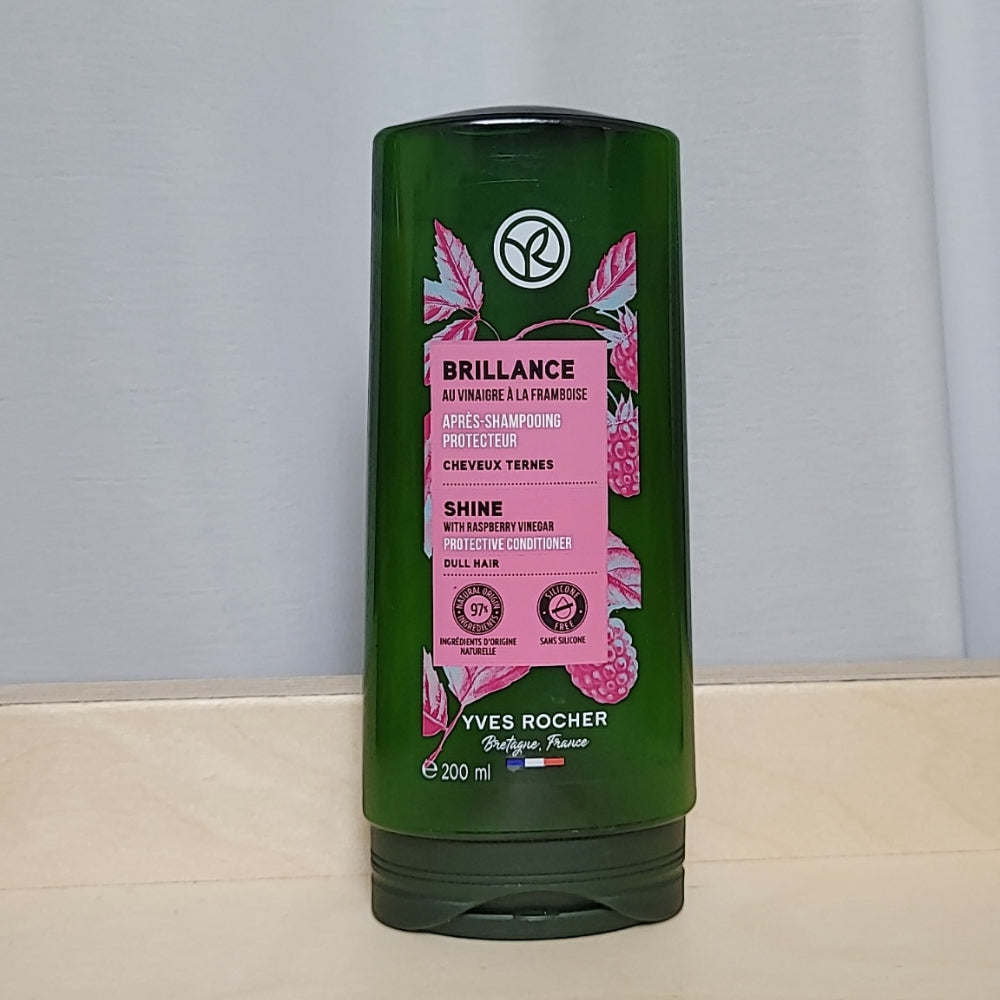 Yves Rocher Raspberry Shine Conditioner 200ml | Hair Detangling Care