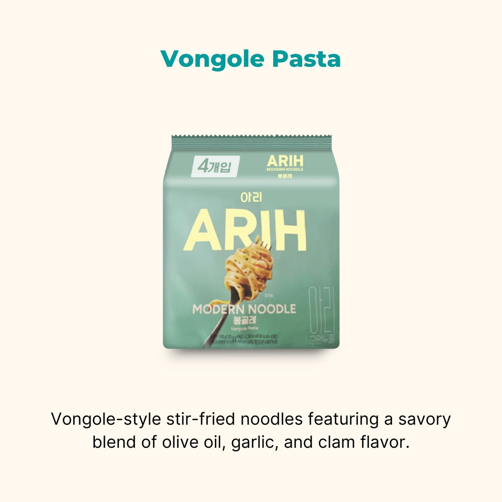 [Paldo] ARIH Modern Korean Ramen 4 Packs 7 Types / Official BTS Collaboration K-Noodle