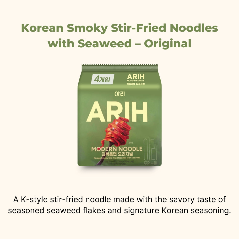 [Paldo] ARIH Modern Korean Ramen 4 Packs 7 Types / Official BTS Collaboration K-Noodle