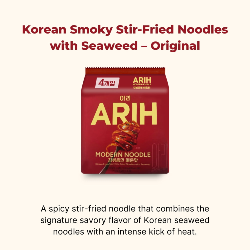 [Paldo] ARIH Modern Korean Ramen 4 Packs 7 Types / Official BTS Collaboration K-Noodle
